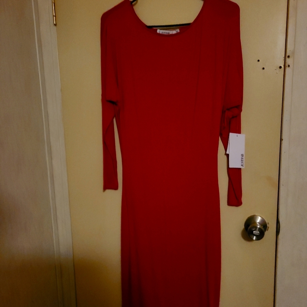 JustFab long maxi dress